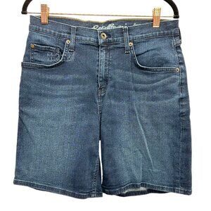 Eddie Bauer Mid-Rise Boyfriend Shorts Size 8